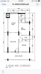 Blk 364 Clementi Avenue 2 (Clementi), HDB 3 Rooms #207865791